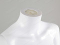 Манекен женский безликий, белый, стоячий